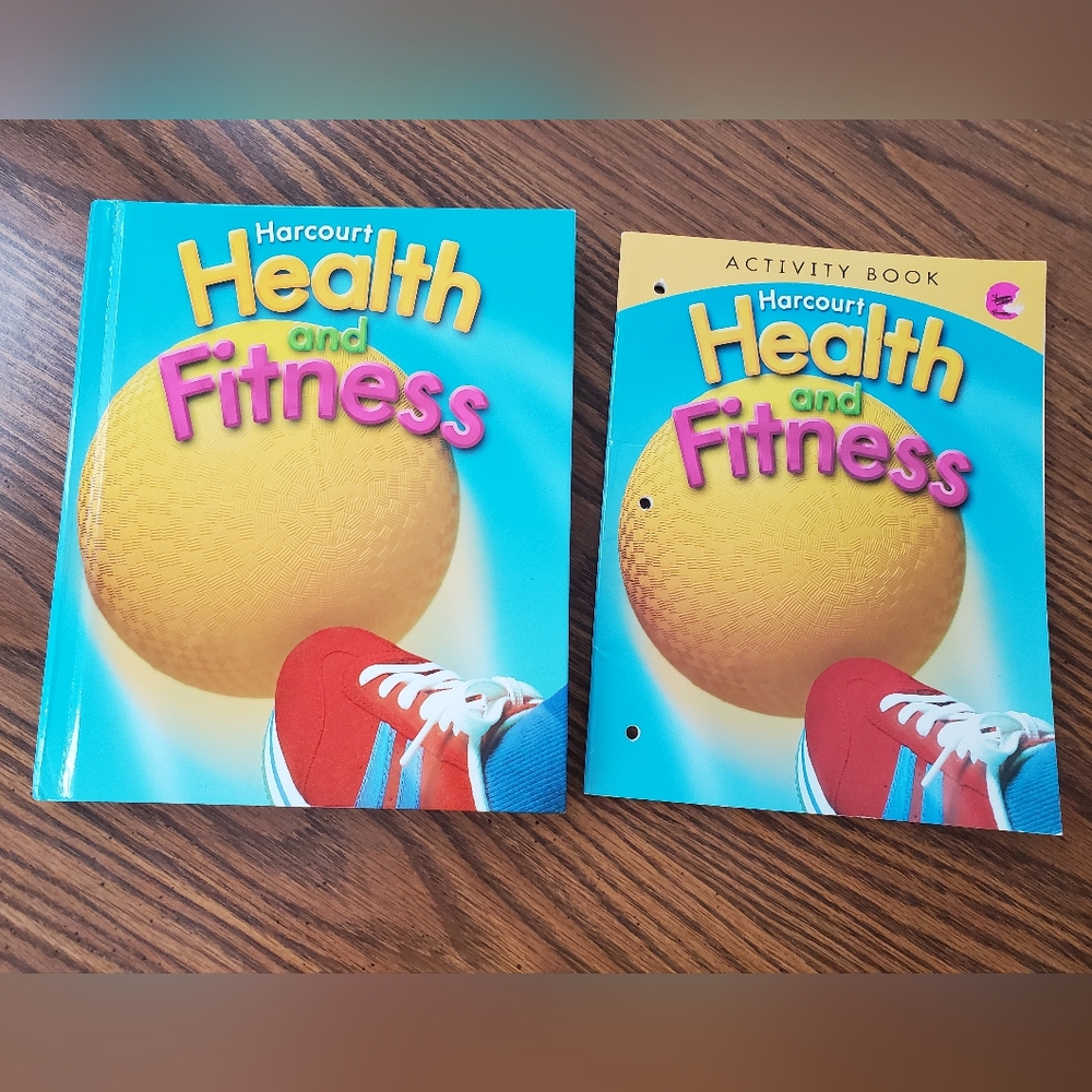 Harcourt Health and Fitness Student text and Student Activity Workbook grade 3